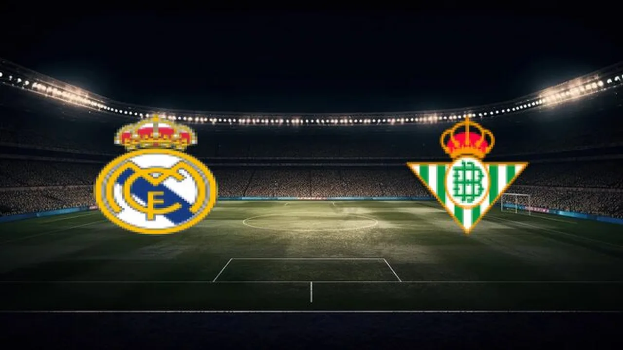 موعد مباراة ريال بيتيس وريال مدريد في الدوري الإسباني والقنوات الناقلة لهما